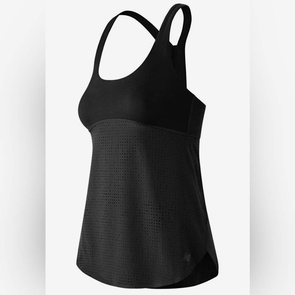 New Balance Hybrid Bra‎ Top – Black – Size Large – EUC